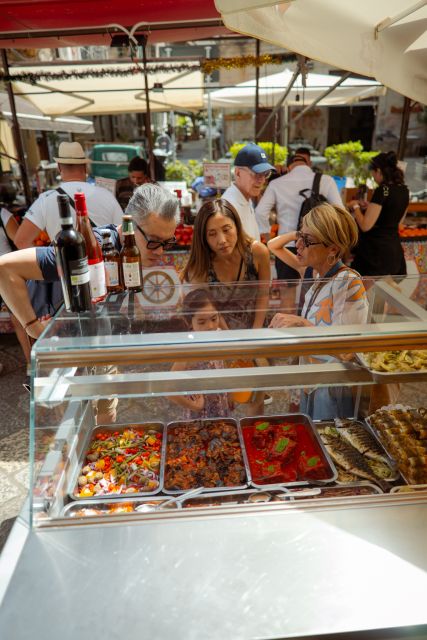 Palermo: Market Tour and Sicilian Cooking Class with Lunch - The 3-Course Palermo Menu: Arancini, Pasta alla Norma, Cannoli