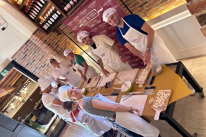 Pasta and Tiramisu Cooking Class at Come Na Vorta Navigli Milan - Two glasses of Italian wine: pairing without the guessing