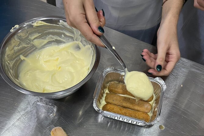 Pasta and Tiramisu Cooking Class with Local Chef in Naples - Tiramù time: building a personal dessert portion
