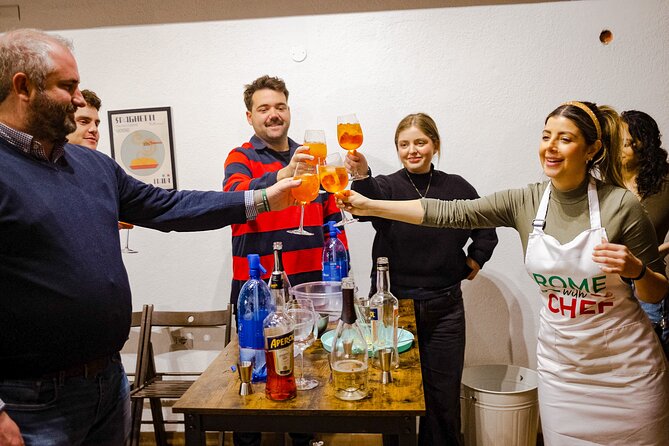 Pasta Cooking Class Near the Colosseum with 3 Spritz Cocktails - Key things to know before you book