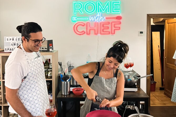 Pasta Cooking Class Near the Colosseum with 3 Spritz Cocktails - Handmade pasta from scratch: what you’ll do (and what to expect)