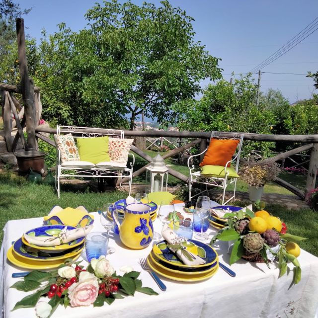 Piano di Sorrento: Cooking Class with Food Tasting and Wine - Where Piano di Sorrento Farm Cooking Fits on the Amalfi Coast