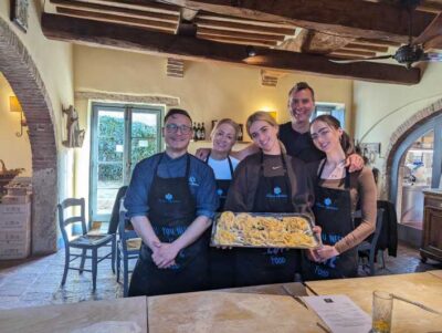 Pienza: Tuscan Cooking Class of Homemade Pastas and Cantucci - From the Agriturismo meeting point to the hands-on kitchen vibe