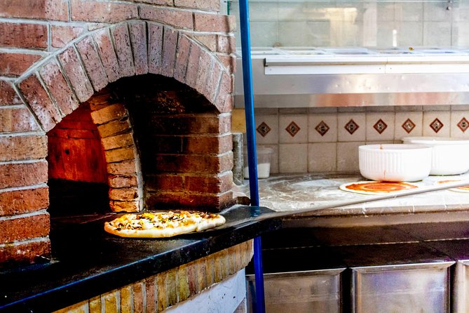 Pizza Cooking Class - The menu at the table: wine, tastings, and dessert