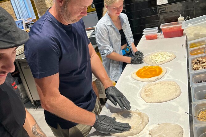 Pizza cooking class in real Pizzeria with Pizza chef & Tour guide - Meet Giorgio and Chef Cesare inside a working pizzeria