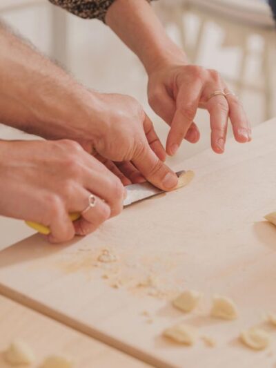 Polignano:Pasta Cooking Class with Dinner, Wine & Limoncello - From Via S. Vito to the apron: how the session sets you up