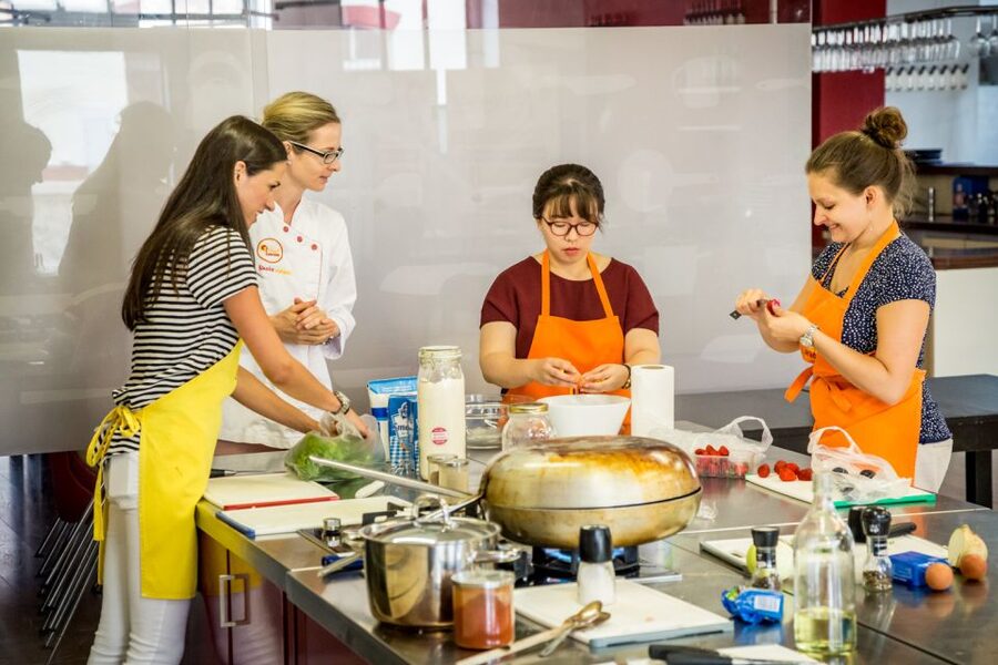 Prague: Market Tour and Traditional Czech Cooking Class - Chefparade’s studio: modern setup, old-school comfort food