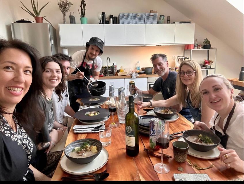 Prague: Traditional Czech Cooking Class with Market Tour - Getting to Hall 22: Meeting Point, Rain Plan, and Timing