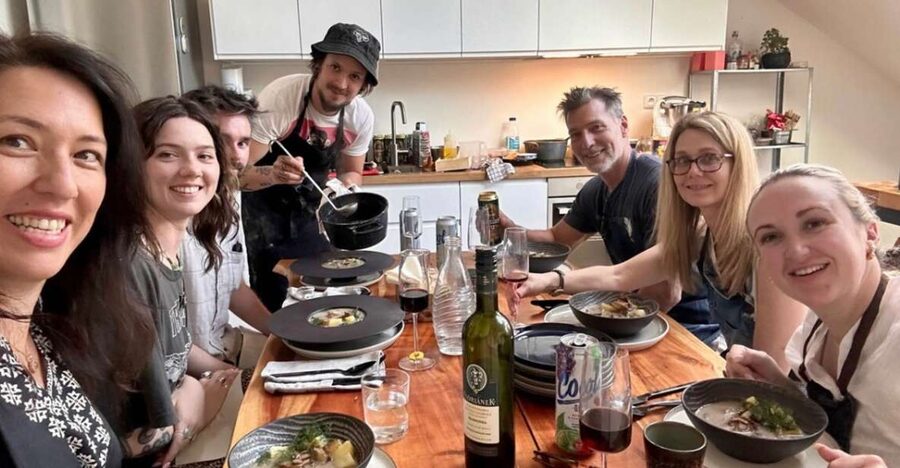 Prague: Traditional Czech Cooking Class with Market Tour - Wine, Beer, and Conversation: The Social Chef Table Effect