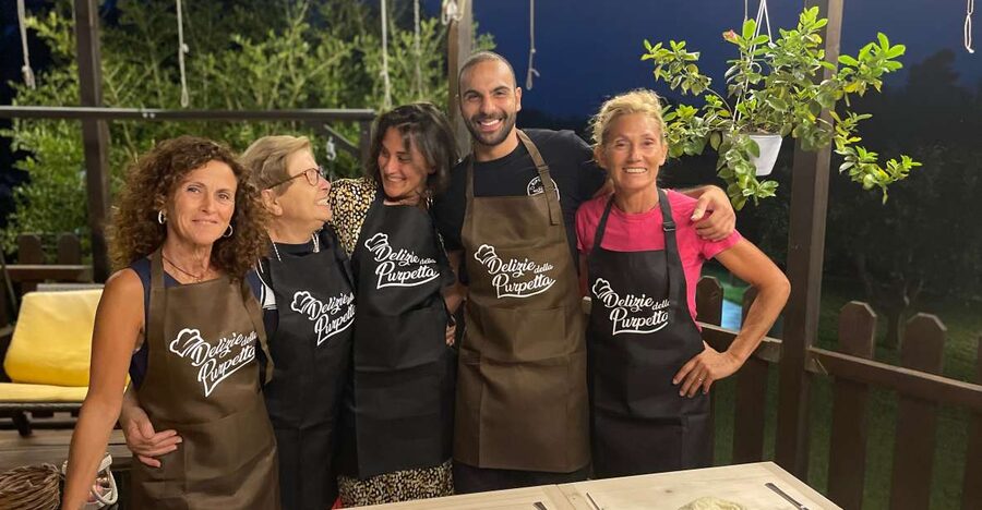 Private Cooking Class in Lecce (Corigliano): Handmade pasta - Salento Aperitif on the Veranda, Then Dinner by the Fireplace