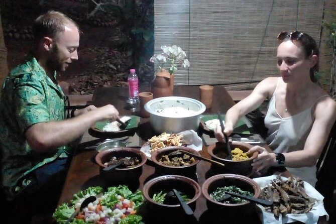Private Kandy Authentic Cooking Class - The dinner part: your meal, served outdoors