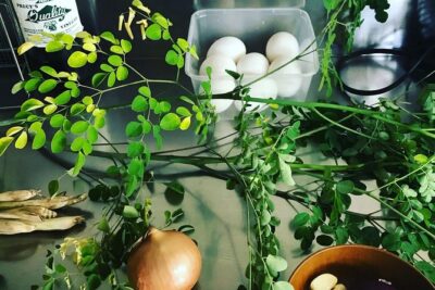 Private Market Tour and Filipino Cooking Class in Manila with Isi - Isi’s home garden: lemongrass, calamansi, and real cooking context