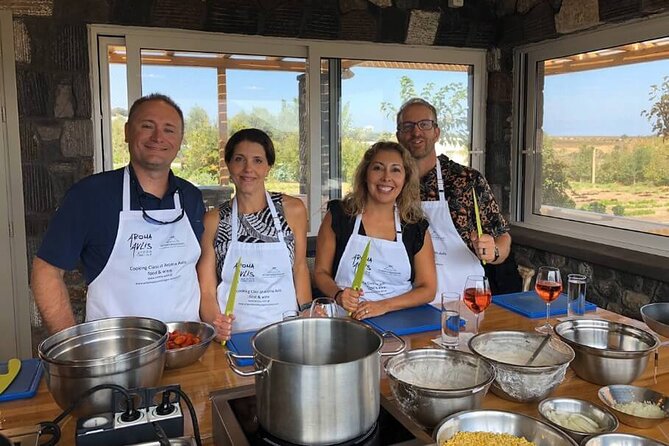 Private Santorini Cooking Class & Wine Tasting Tour - How This Santorini Wine and Cooking Day Actually Flows