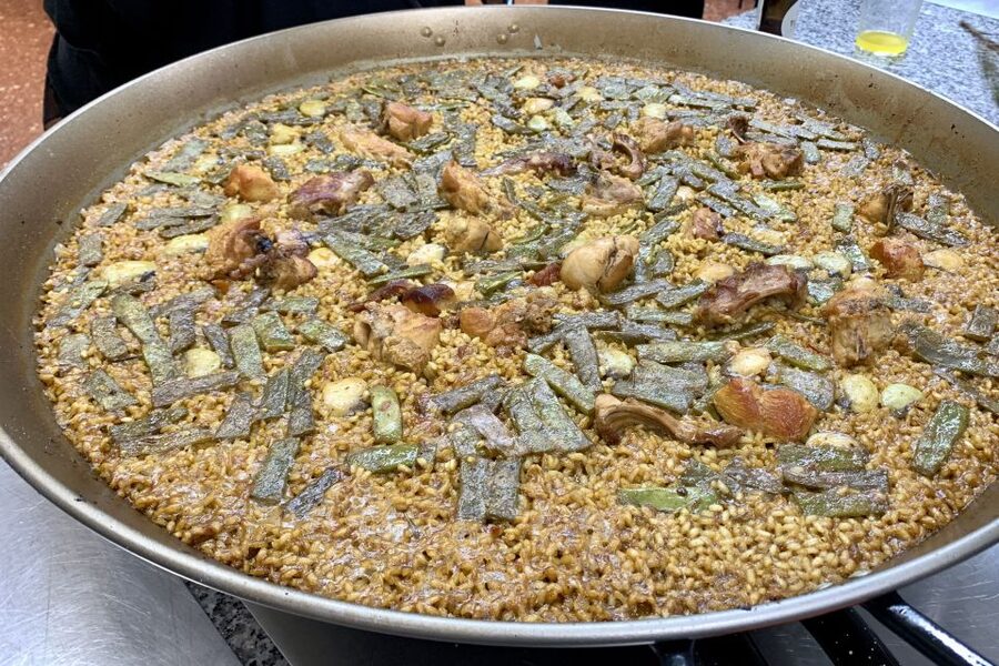Real Paella Cooking Class – Market Visit & Sangría Workshop - Eating Together: Salad, Coca de Llanda, Coffee, Mistela