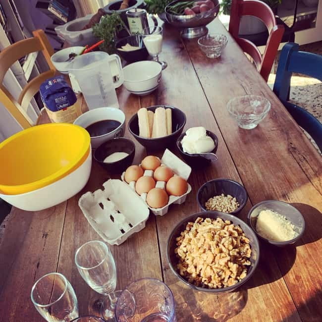 Riomaggiore: Pasta and Tiramisù Cooking Class - Tiramisu step one: why you start with dessert