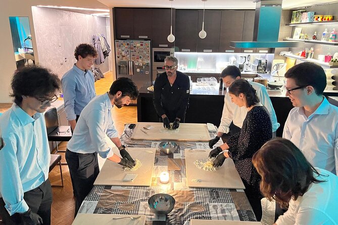 Rockin kitchen : Fresh Pasta lesson with Music Aperitif Dinner - Price and Value: Why This Class Costs $131.32 and What You Get