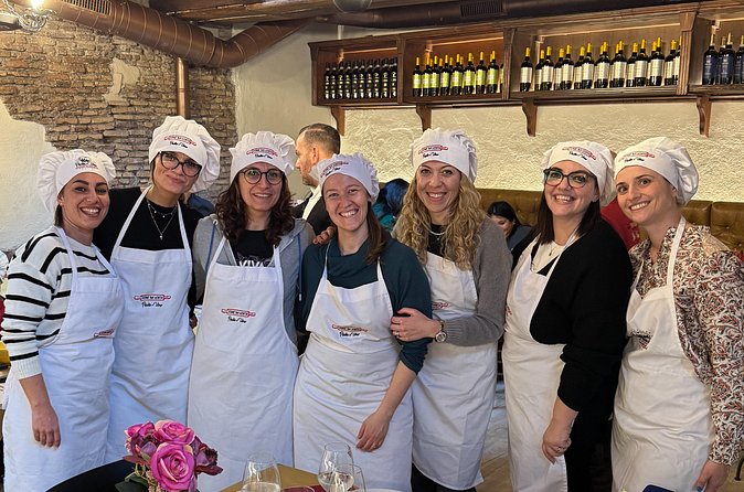 Roma Foodie Experience: Cooking Class - Wine, Meal, and the Food Reality Check