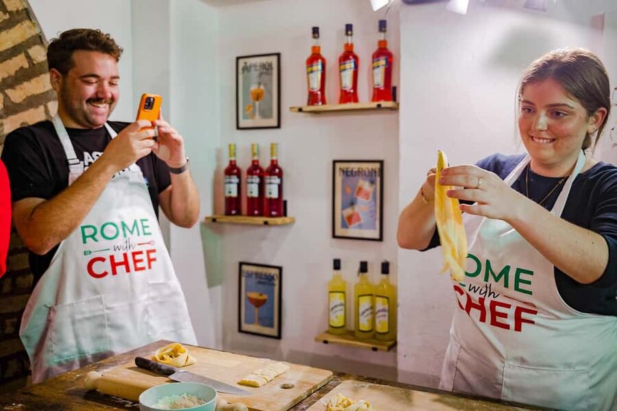 Rome Cooking Class: Make Pasta and 3 Spritz Cocktails - Small Group Attention: Why Up to 14 People Changes Everything