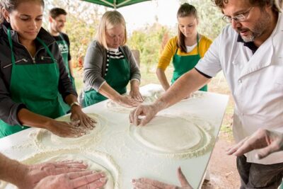 Rome Cooking Class: Make Pizza and Pasta with Wine & Dessert - What you actually cook: pizza first, then pasta, then dessert