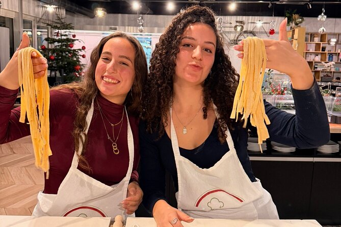 Rome Fresh Pasta & Tiramisu Cooking Class near Piazza Venezia - Fettuccine shaping: turning dough into something you can plate