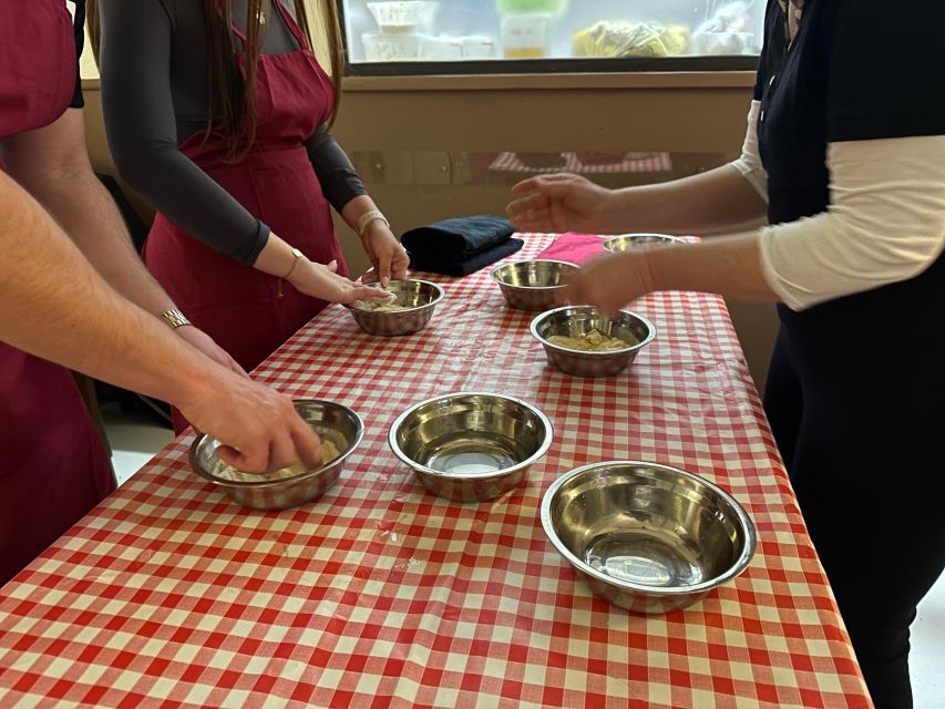 Rome: Homemade Pasta and Tiramisu Cooking Class - Making Roman pasta: from flour-and-water dough to hand-cut ribbons