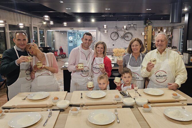 Rome: Pasta Fettuccine Ravioli and Tiramisu Cooking Class - Entering Via Firenze for a small-group pasta night