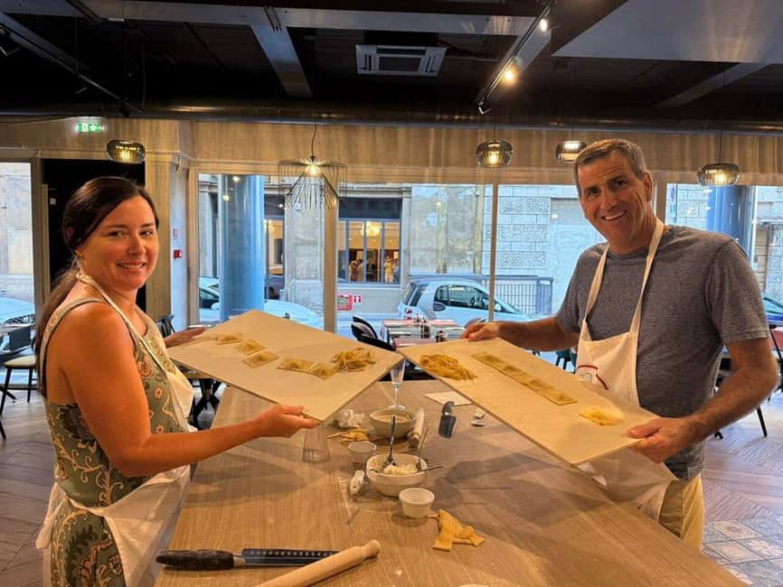Rome: Pasta Fettuccine, Ravioli & Tiramisu Cooking Class - Where it starts at IQ Hotel Roma, and why arriving early helps