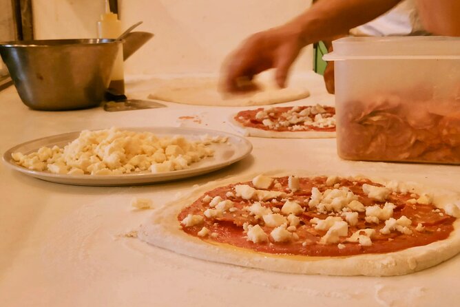 Rome: Pizza Cooking Class combined with Guided Sightseeing - The Included Meal: Starters, Dessert, and a Drink With Your Work