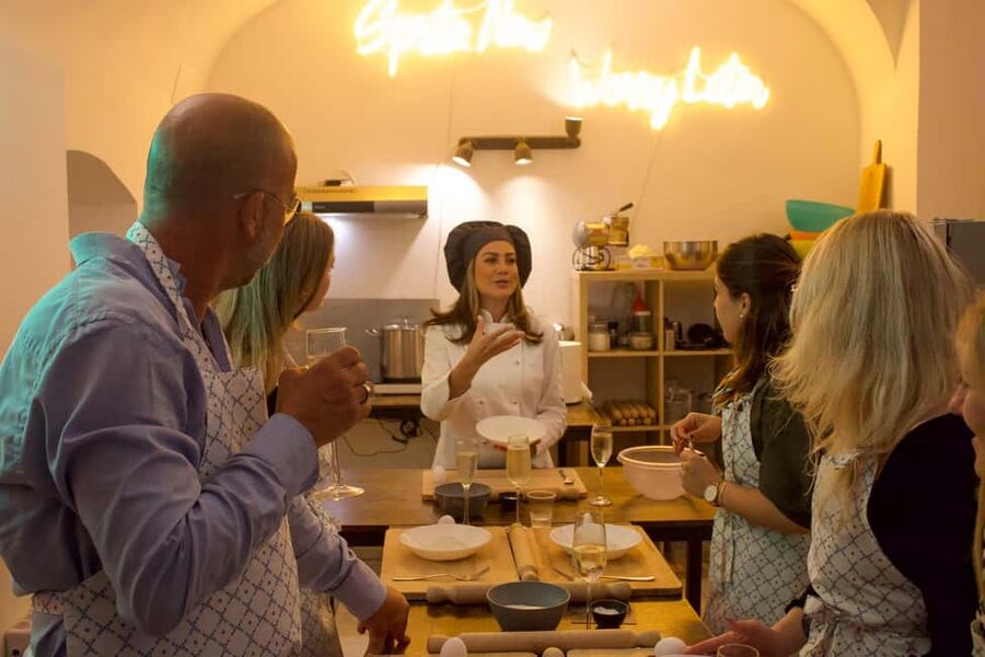 Rome: Tiramisu & Pasta Small-Group Cooking Class - A Roman kitchen session: pasta and tiramisu, not a museum stop