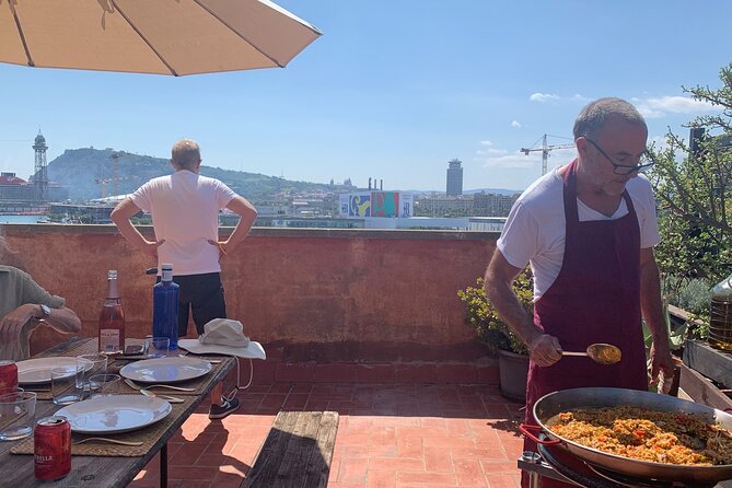 Rooftop Paella Seafood Cooking Class Experience in Barcelona - Rooftop paella above Barceloneta: why this is more than a cooking demo
