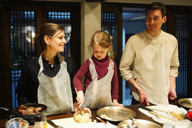 Royal Seoul Cooking Class in a 100-Year-Old Hanok - Entering a 100-year-old hanok dinner room in Jongno