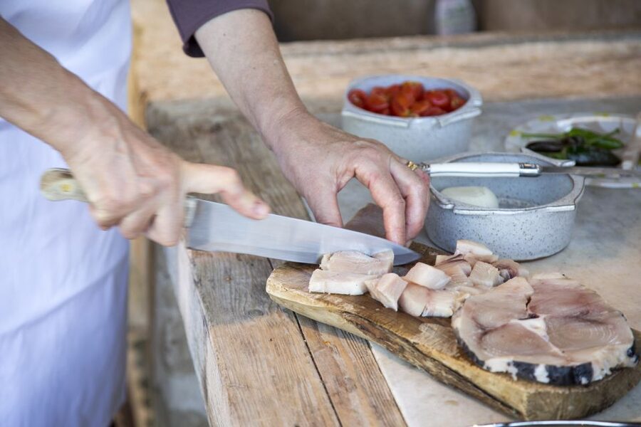 Salerno: Private Cooking Class at a Local's Home - The Wine and Tasting Part: Eating What You Just Made