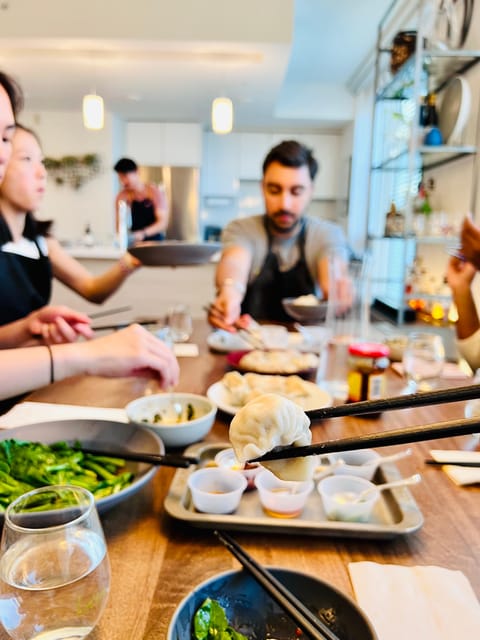 San Francisco: Dumpling Cooking Class with 3-Course Dinner - Meeting Chef Eddie at 555 Fulton St
