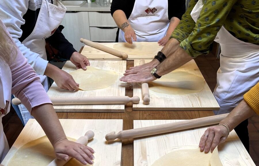 San Gimignano: "Hands in dough" Cooking Class with Lunch - After lunch: cellar and surrounding vineyards time