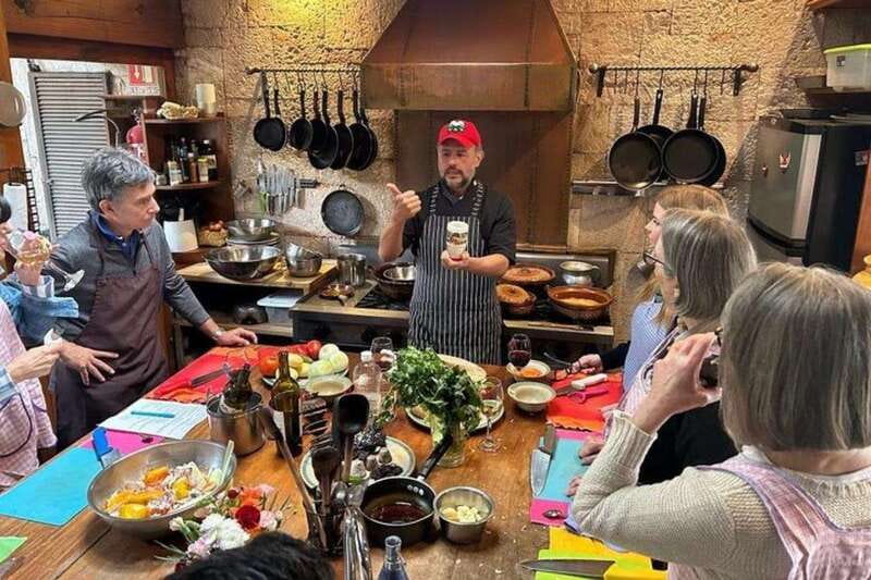 San Miguel de Allende: Mexican Cooking Class | Mole & Salsas - A historic mansion kitchen that keeps you focused