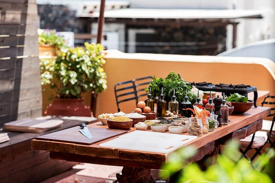 Santorini Cooking Class with Wine Tasting & Lunch - The hands-on cooking part: where you’ll spend your energy