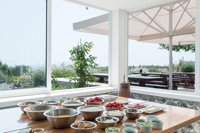 Santorini Farm-to-Table Cooking Class with a Local Chef, Christos - Key points to know before you go