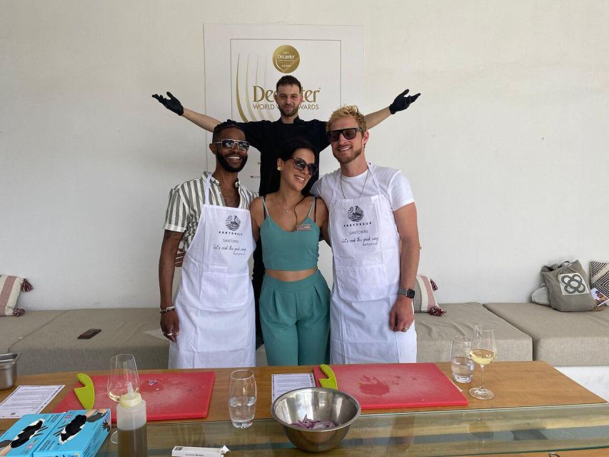 Santorini: Private Cooking Class and Wine Tasting Tour - Who this private wine and cooking combo suits best