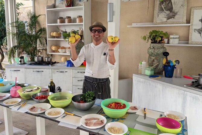 Seaview Cooking Class & Taormina local flavors with Chef Mimmo - Chef Mimmo Siciliano’s class: what you do, not just what you watch