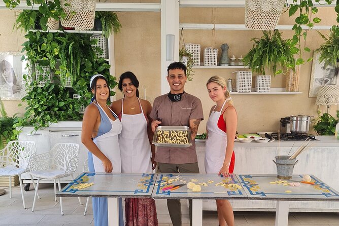Seaview Cooking Class & Taormina local flavors with Chef Mimmo - Cooking lesson: caponata, fresh fish, and the pasta marathon