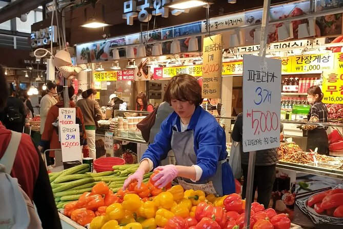 Seoul: Temple Vegan Cooking Class & Oriental Medicine Tour - Street Foods You Can Actually Understand