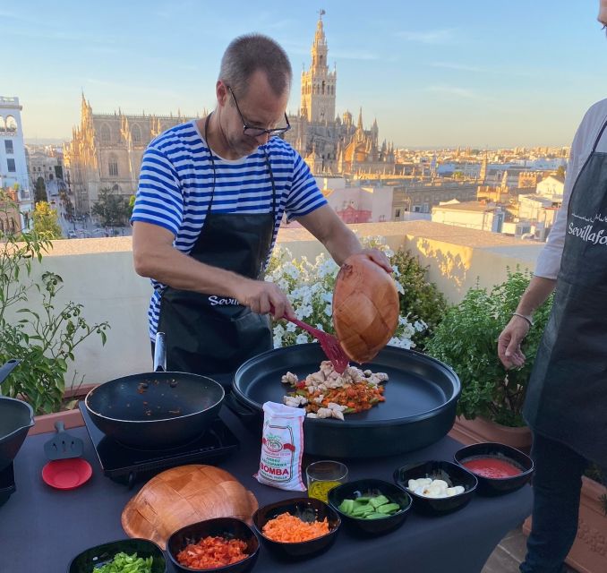 Seville: Paella Cooking Class & 30-Min Local Expert Q&A - Finding Fernando: Roman Columns to Calle Mármoles