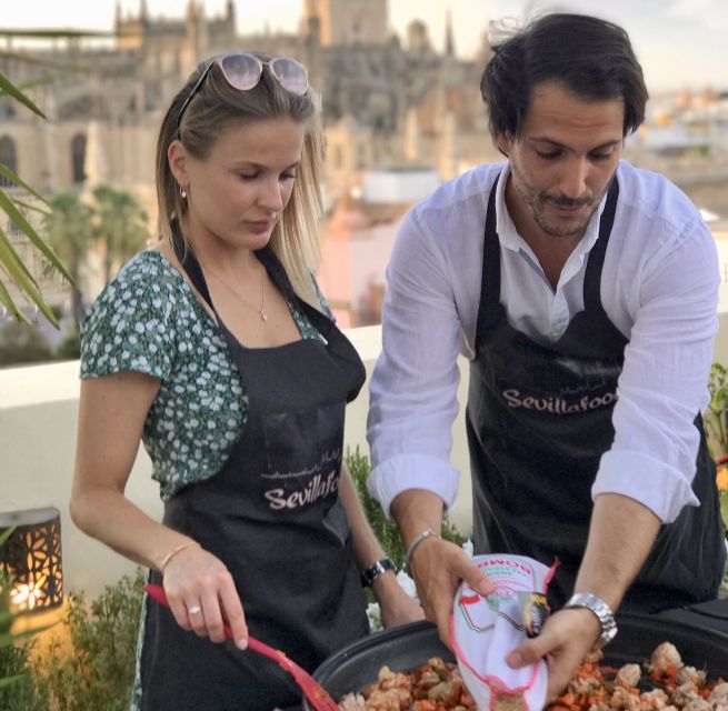 Seville: Paella Cooking Class & 30-Min Local Expert Q&A - The Paella Feast, Recipes, and That Rooftop Souvenir Moment