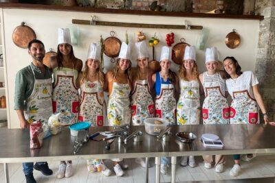 Shared Cooking Class with Fresh Garden Ingredients in Sorrento - Meet the family at the private garden (and snack first)