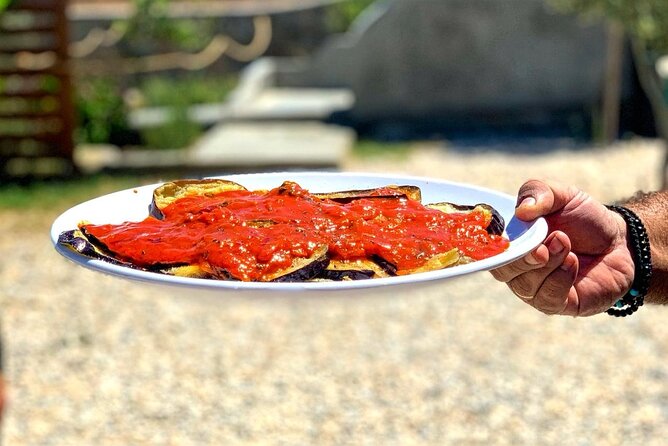 Shared Group Cooking Class at Home of Mykonian Family in Mikonos - Lunch, wine, and beer: how the meal turns into the real memory