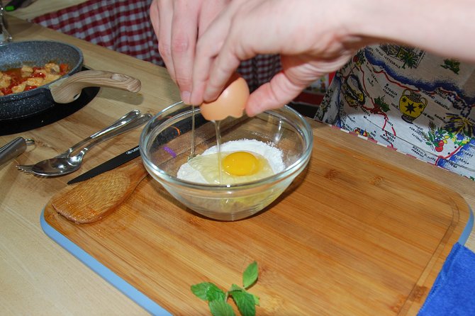 Sicilian Cooking Class : Traditional - The menu you’ll make: shrimp and pistachio, crisped fish, and cannoli