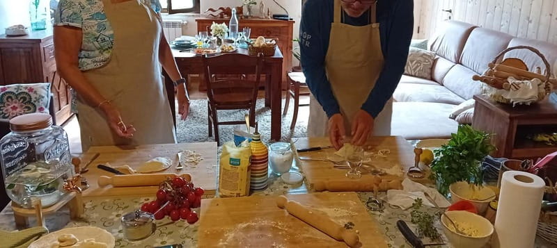 Sorrento: Marì Cooking Class in a Family Farm w/ Coast View - Cooking with local ingredients, then eating the real result