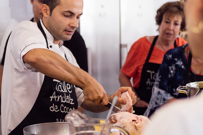 Spanish Cooking Class and Dinner in Seville - Drinks and the final tasting: sangria first, then your meal