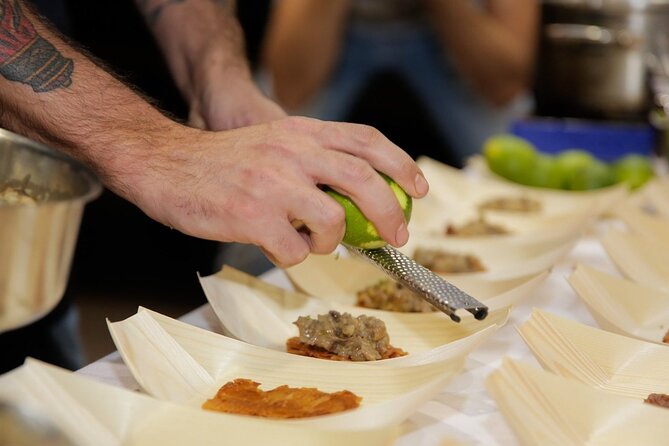Spanish Cooking Class Palma meals+drinks 7 dishes Full meals - Market Start + Cooking School Setting: A Day-Eater Solution