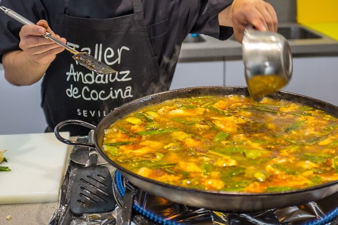 Spanish Cooking Class & Triana Market Tour in Sevilla - Sangria While You Cook, Then Up to Two Drinks With Lunch